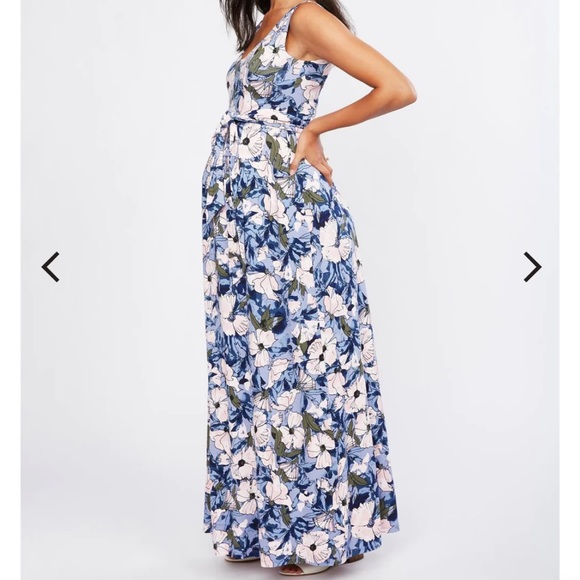 A Pea in the Pod maternity dress, floral, size XS - Picture 2 of 7